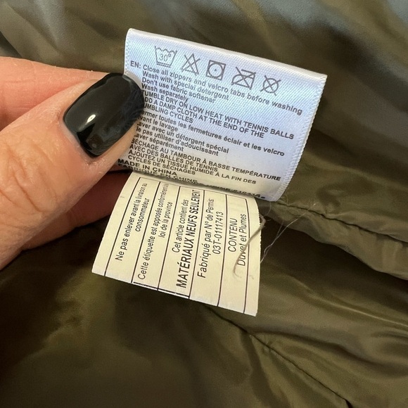 McKinley Gosford Puffer Vest Womens Size Small Outdoor Down Olive Green Zip. - Picture 7 of 8